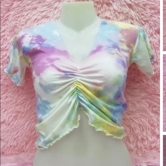 Tops - Tie dye crop top